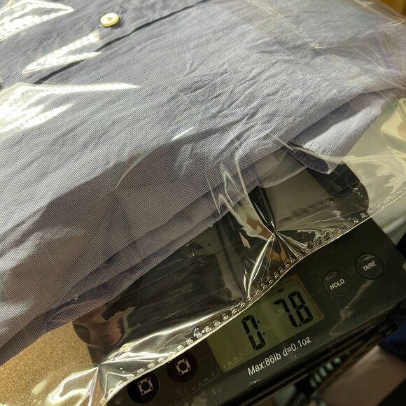 J Crew Shirt Womens 2‎ Blue Twill Stretch Lightweight Button-Up Long Sleeve - Picture 10 of 10